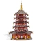 Metalowe Model 3D - Pagoda Leifeng